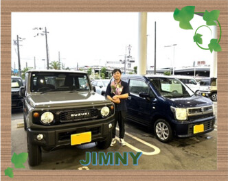 ジムニー納車です